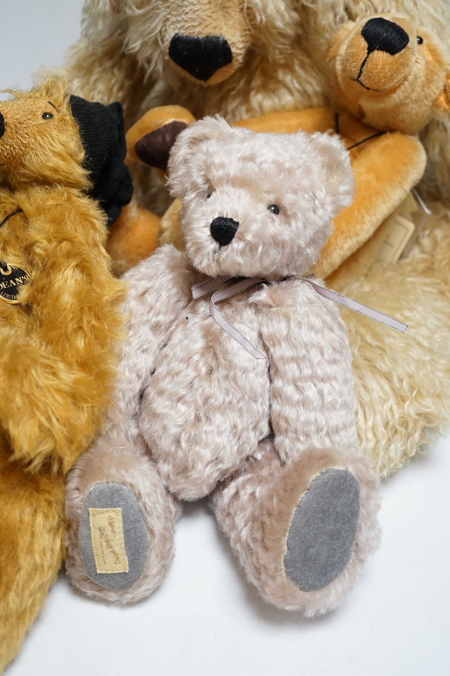 Four Jill Baxter Deans Ragbook bears